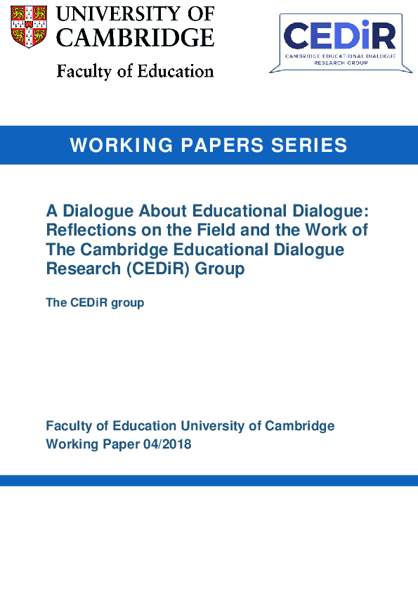 Informed Dialogue: Using Research to Shape Education Policy Around the World (Washington Papers; 170)