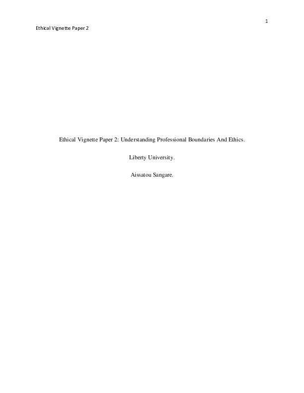 Vignette topic ideas image