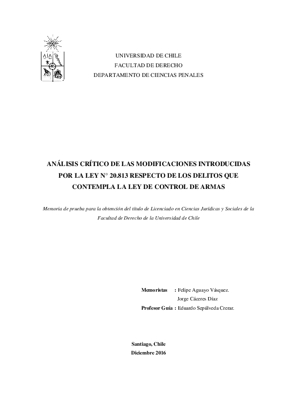 (PDF) ANÁLISIS CRÍTICO DE LAS MODIFICACIONES INTRODUCIDAS POR LA LEY N