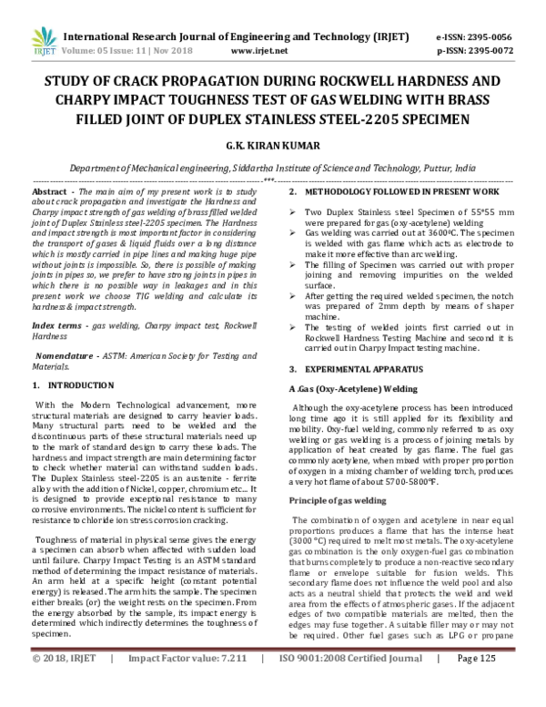 (PDF) IRJET- STUDY OF CRACK PROPAGATION DURING ROCKWELL HARDNESS AND ...