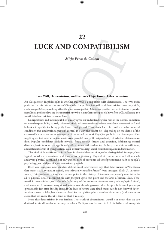 Compatibilism for dummies picture