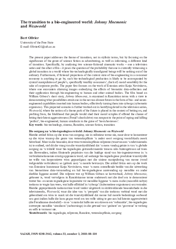 Johnny mnemonic short story summary picture