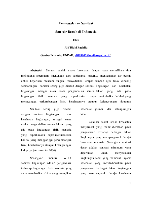 Contoh masalah global image