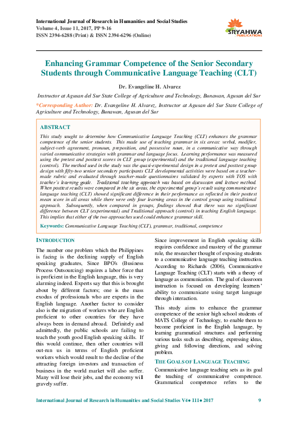 Grammatical competence examples image