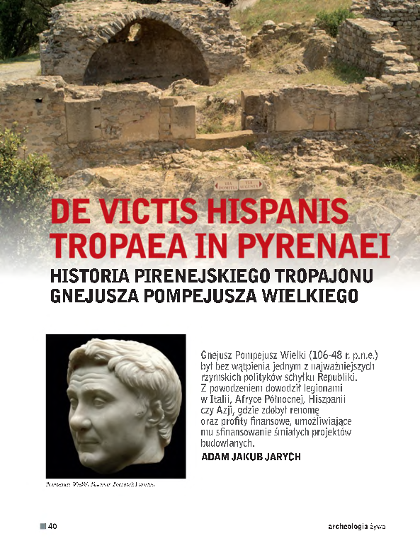 (PDF) De victis Hispanis tropaea in Pyrenaei -HISTORIA PIRENEJSKIEGO ...