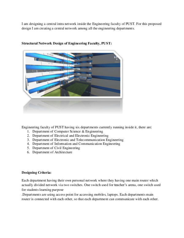 (PDF) Multi stored Building Networking Design