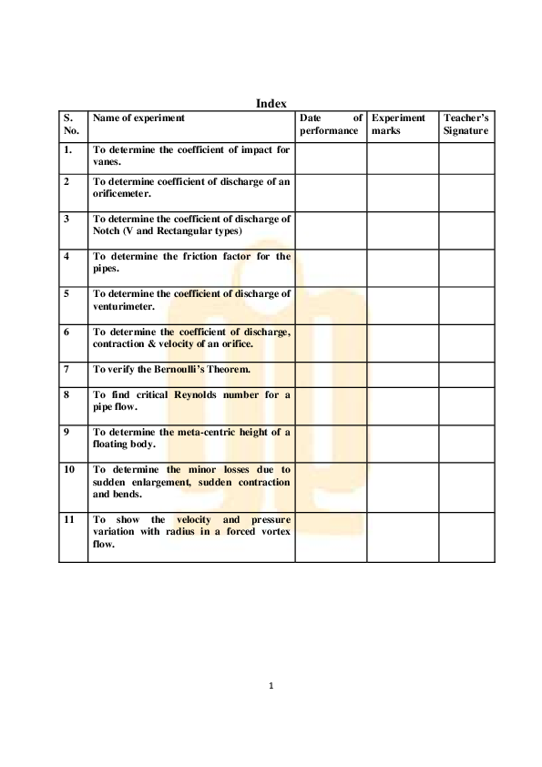Pdf Fluid Mechanics Dynamics Lab Fluid Mechanics Rajesh Kumar