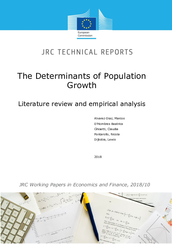 (PDF) The Determinants of Population Growth Literature review and ...