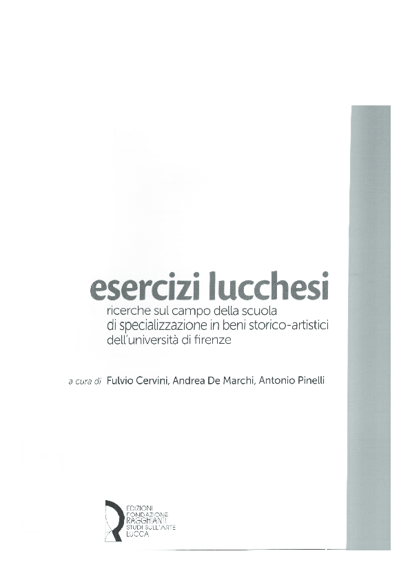 (PDF) I canonici regolari di Santa Maria Forisportam, l’abate Giovanni