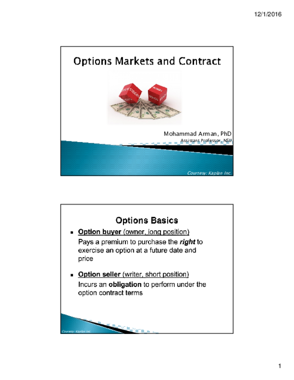 (PDF) Options