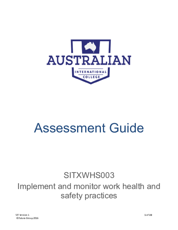 Assessment Guide
