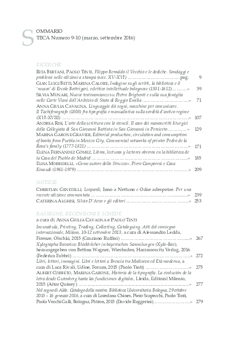 (PDF) Filippo Beroaldo il Vecchio e le dediche. Sondaggi e problemi