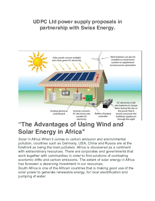 (PDF) "The Advantages of Using Wind and Solar Energy in Africa"