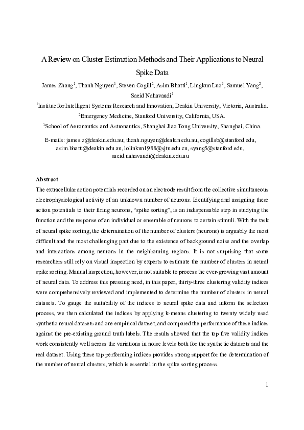 cluster analysis survey data