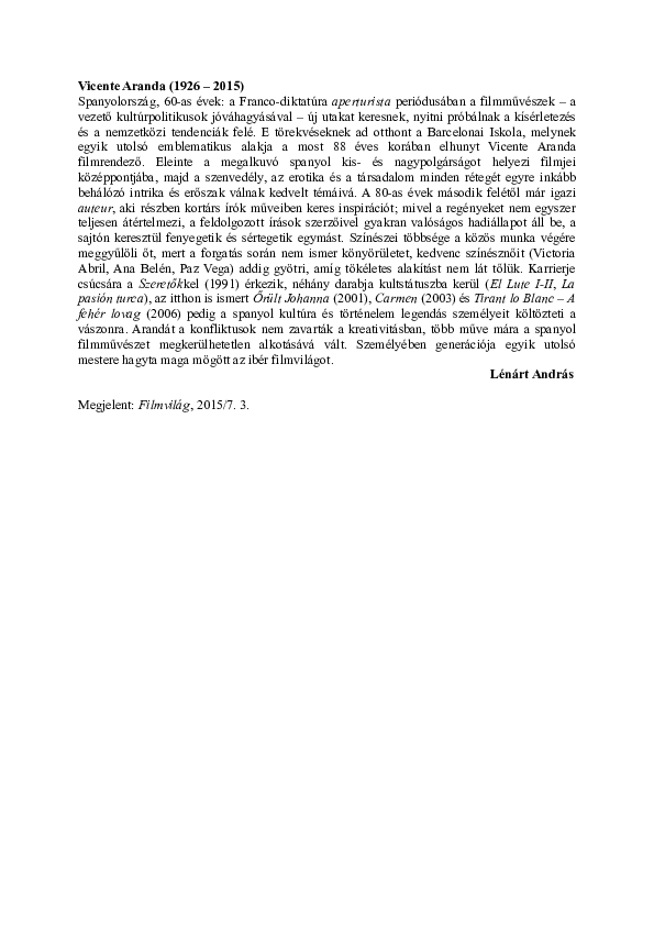 (DOC) Vicente Aranda