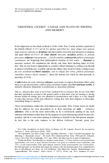 Cicero sparknotes picture