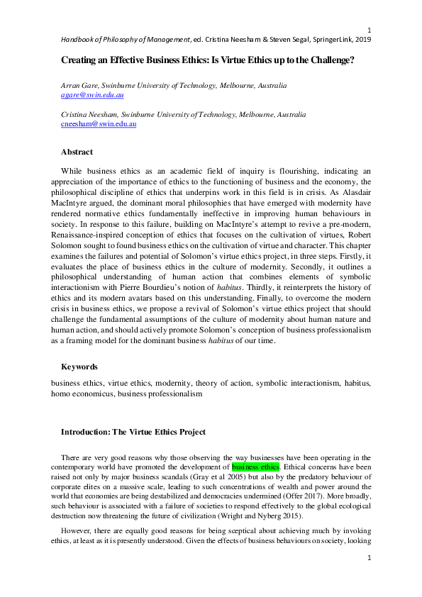 Ethics challenge essay image