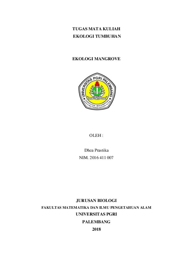 Buku Ekologi Tumbuhan Pdf