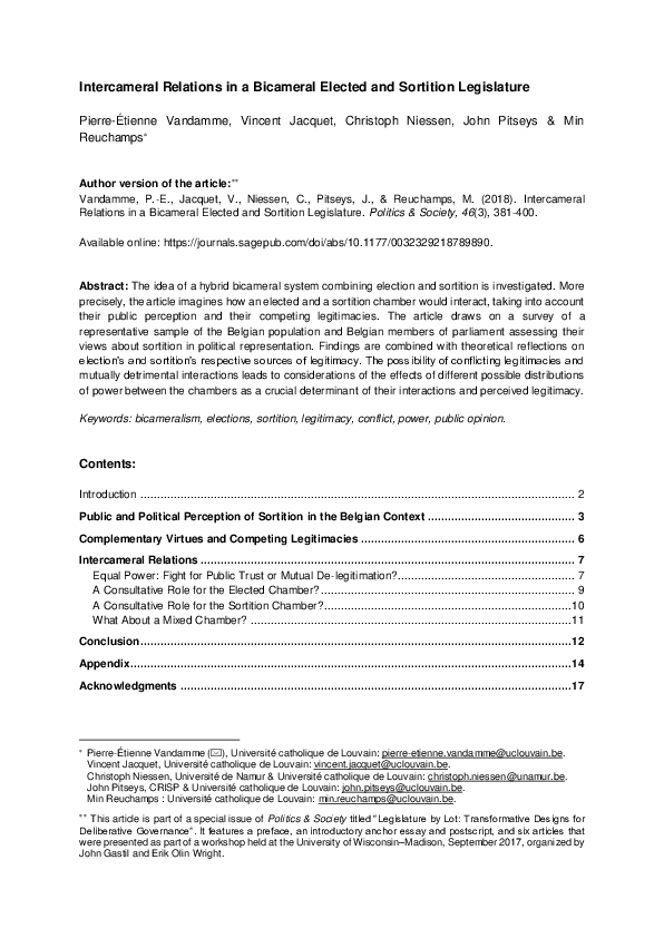 A bicameral legislature features picture