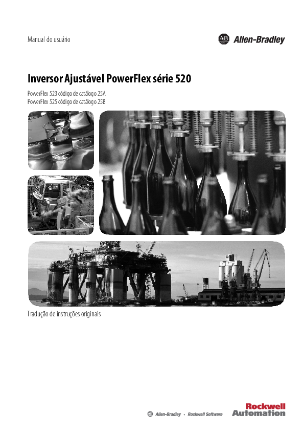 (PDF) Inversor Ajustável PowerFlex série 520 PowerFlex 523 código de