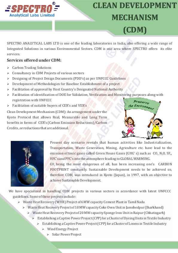 (PDF) Environmental Testing Laboratory in Delhi India Spectro Analytical Labs Limited