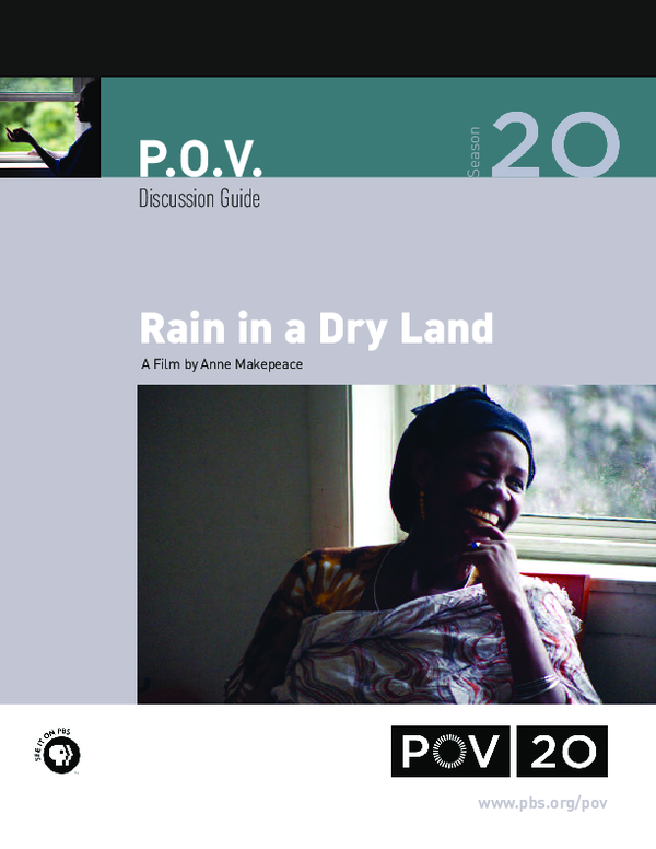 (PDF) Rain in a Dry Land by Anne Makepeace A Film Discussion Guide