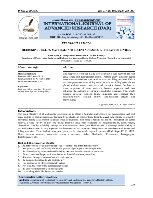 Literature review filling picture