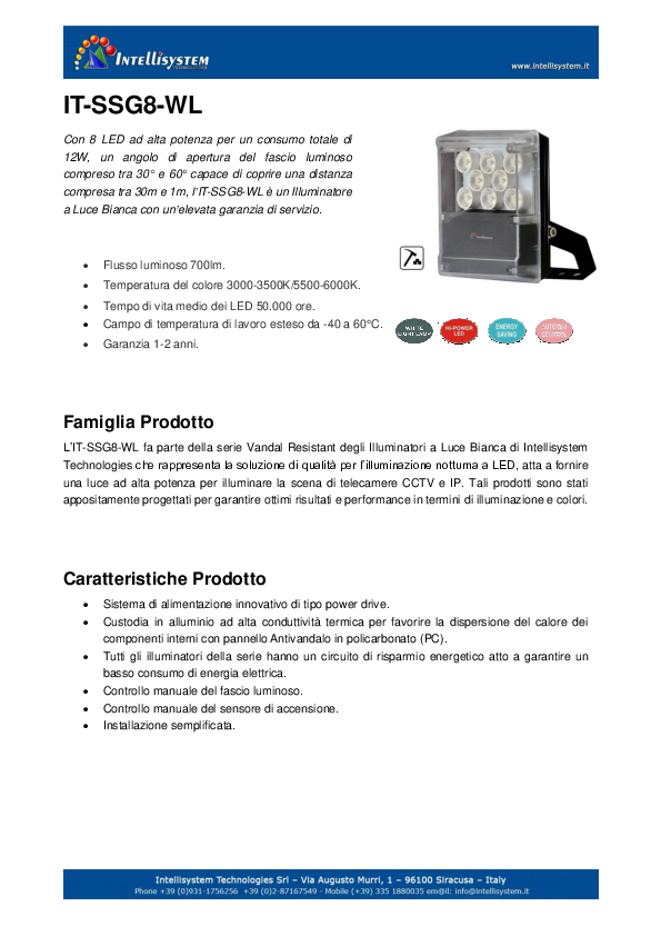 Pdf It Ssg8 Wl Illuminatore A Luce Bianca Cristian