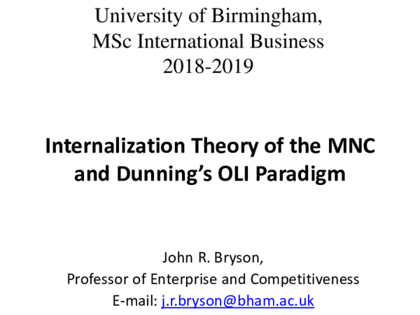 Oli location advantages picture