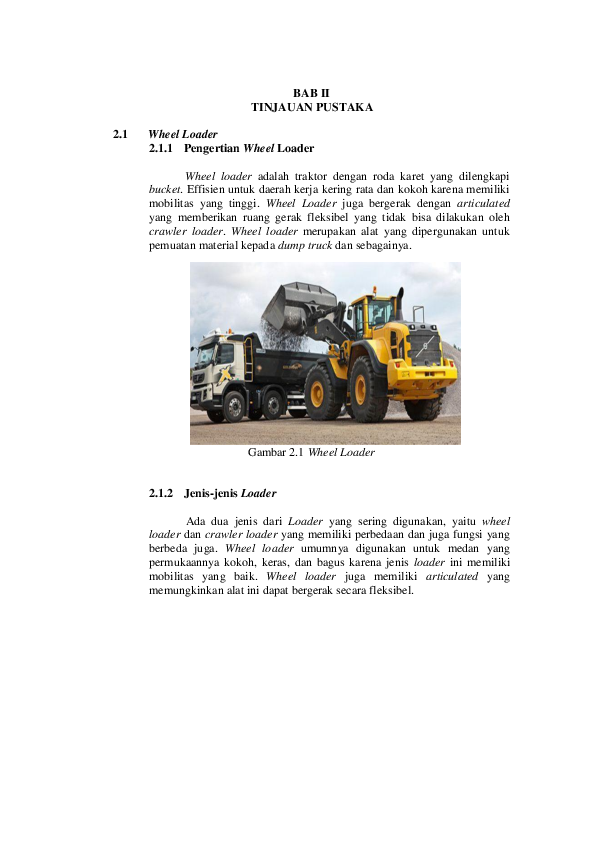 (DOC) BAB II wheel loader.docx
