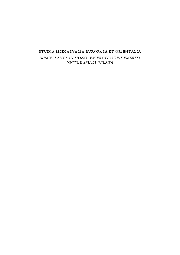Galician-Volhynian Prince Daniel Romanovich, Rex Coronatus of Rus, in: G. Bilavschi and D. Aparaschivei (eds.), Studia Mediaevalia Europaea et Orientalia. Miscellanea in honorem professoris emeriti Victor Spinei oblata (Bucharest 2018), pp. 319-342