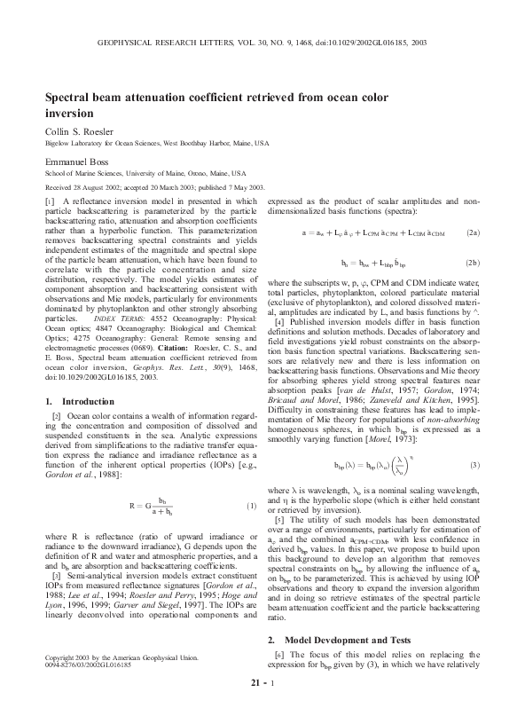 (PDF) Roesler_Boss_2003_GeophysResLet_BeamCRefInversion.pdf