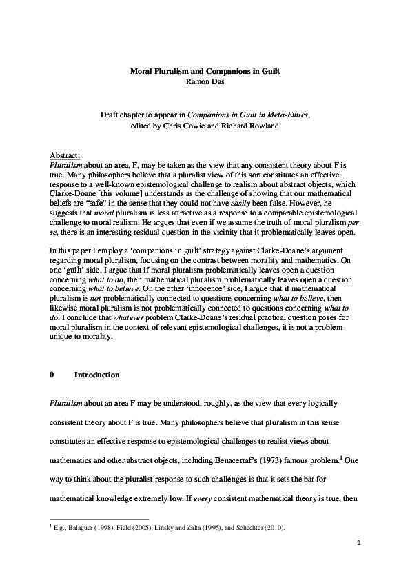 What is pluralism image