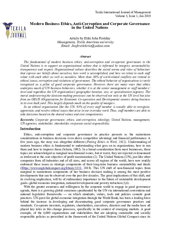 Articles on bribery in business image