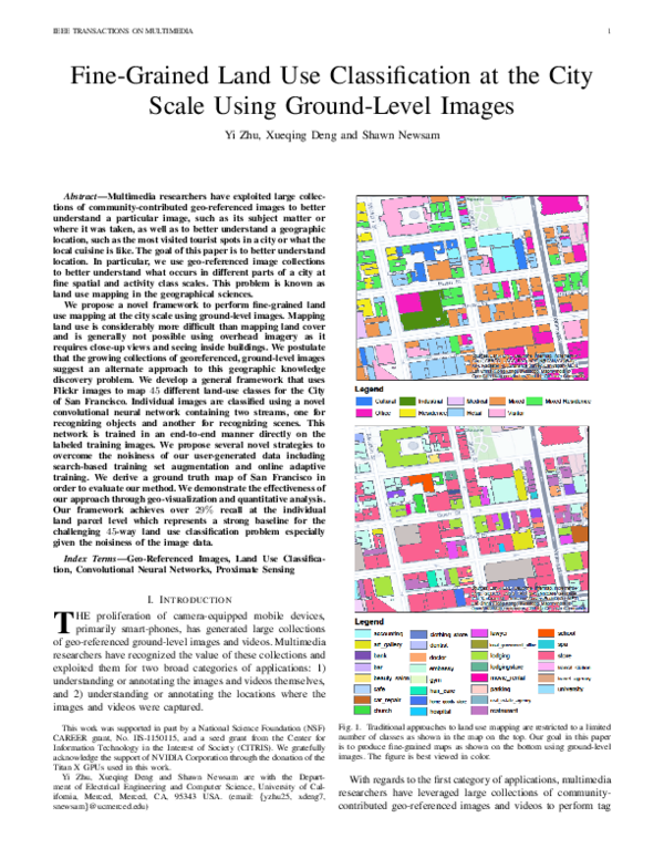 (PDF) FineGrained Land Use Classification at the City Scale Using
