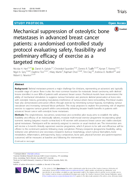 (PDF) Mechanical suppression of osteolytic bone metastases in advanced ...