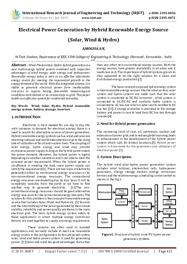 (PDF) IRJET-Electrical Power Generation by Hybrid Renewable Energy ...