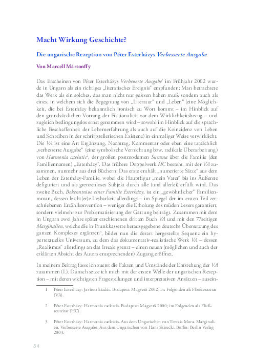 Pdf Macht Wirkung Geschichte Marcell Martonffy Academia Edu