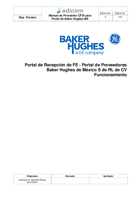 (PDF) Manual Proveedor (Portal BAKER HUGHES MX) v JIMMI MARTINEZ GERONIMO Academia.edu