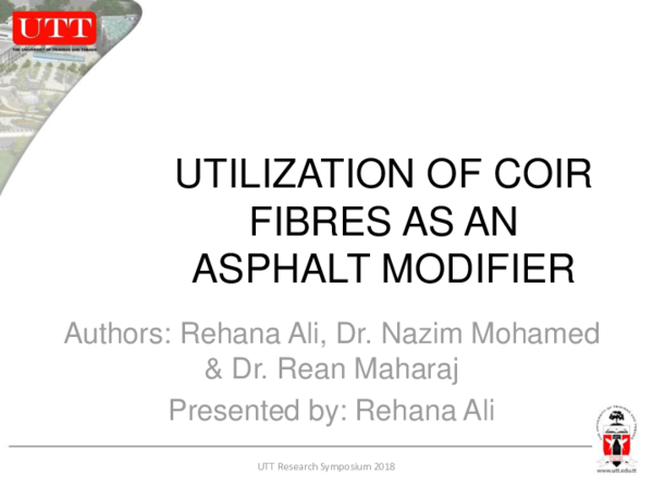(PPT) UTT Presentation final 1-Rehana Ali