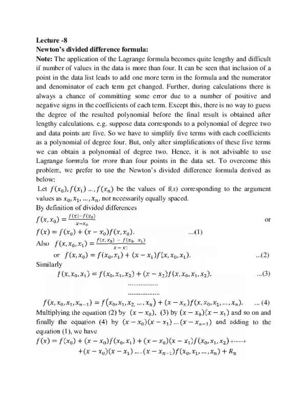 (PDF) Numerical analysis saqlain majeed Academia.edu