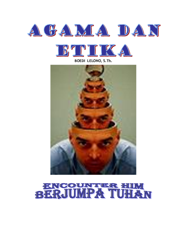 (DOC) BUKU DIKTAT Agama DAN ETIKA Kristen Boedi Lelono