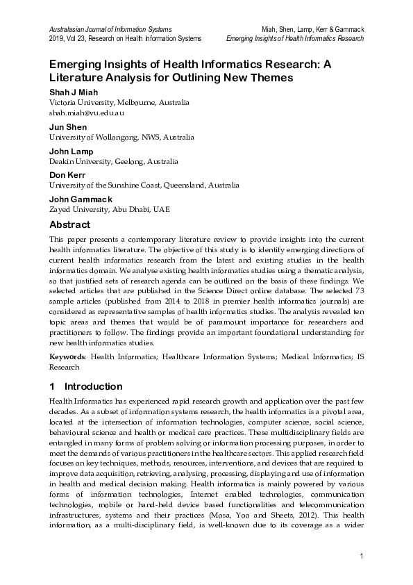 Health informatics fellowship picture