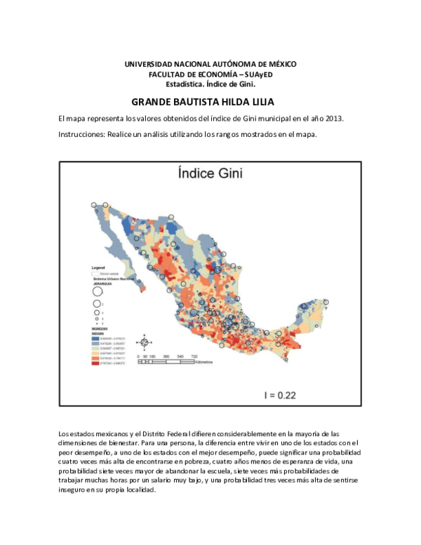 (DOC) Práctica Indice de Gini México gabriela valencia chavez