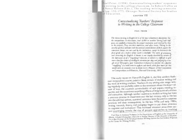 Contextualization essay example image