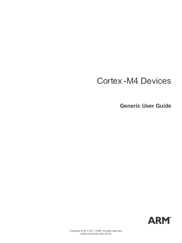 (PDF) Cortex-M