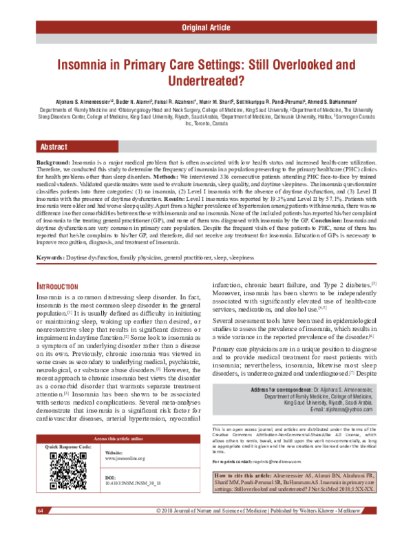 Effects of insomnia picture