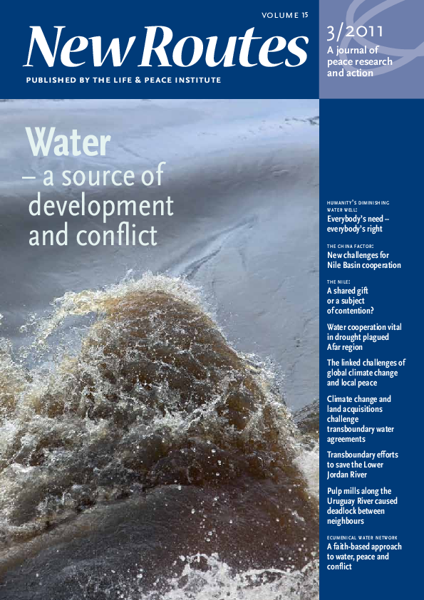 (PDF) “The China Factor New Challenges for Nile Basin Cooperation”, New Routes (Uppsala), no. 3