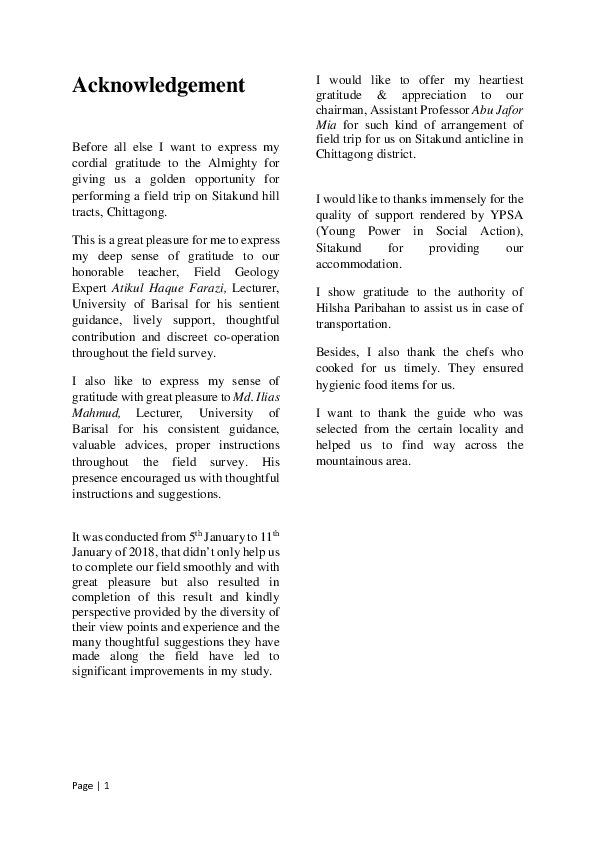 Field trip report by teacher picture