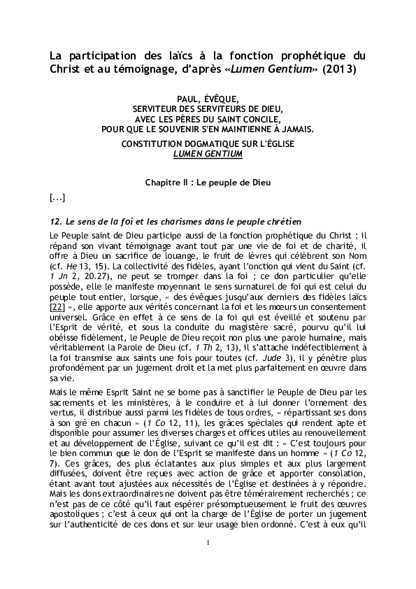Lumen gentium essay picture